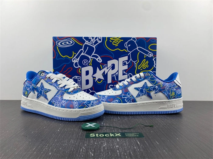 Modern A Bathing Ape Bape Sta Medicom Toy Bearbrick Camo Blue 5326