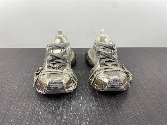 Balenciaga 3XL Trainer Worn Out Dark Grey 734734 W3xl7 Comfortable 4382