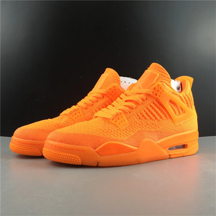 WellDesigned Jordan 4 Retro Flyknit Orange AQ3559- 3971