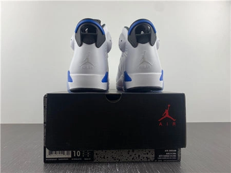 Jordan 6 Retro Sport Blue  384664- Stylish 4028