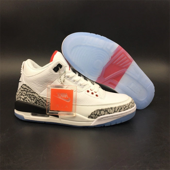 Jordan3 Free Throw Line White Cement 923096- Tailored 3851