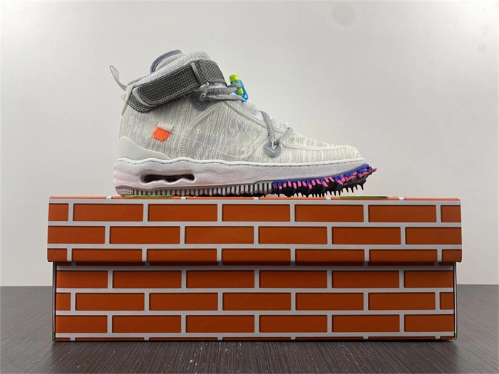 Affordable Nike Air Force 1 Mid Off-White White DO6290- 5093