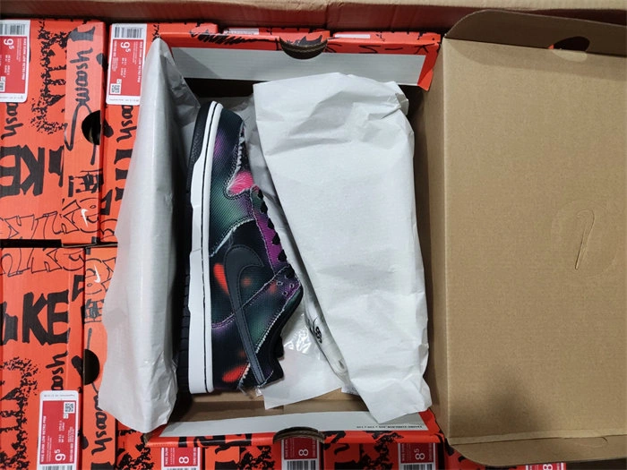 Comfortable Nike Dunk Low Graffiti Pink DM0108- 4730