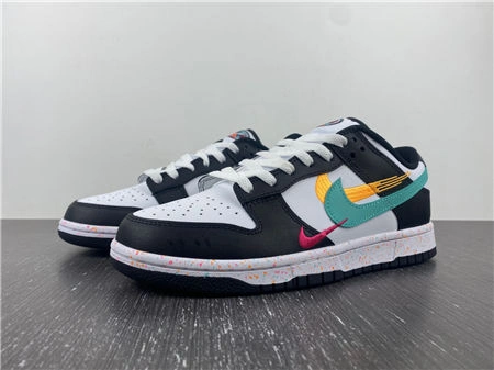ModernLook Nike Dunk Low Multiple Swooshes White Washed Teal FD4623- 4663