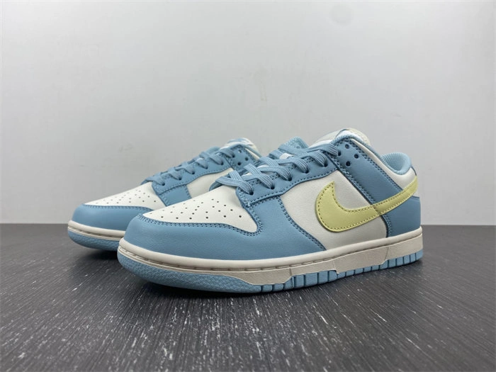 OnTrend Nike Dunk Low Ocean Bliss Citron Tint DD1503- 4639