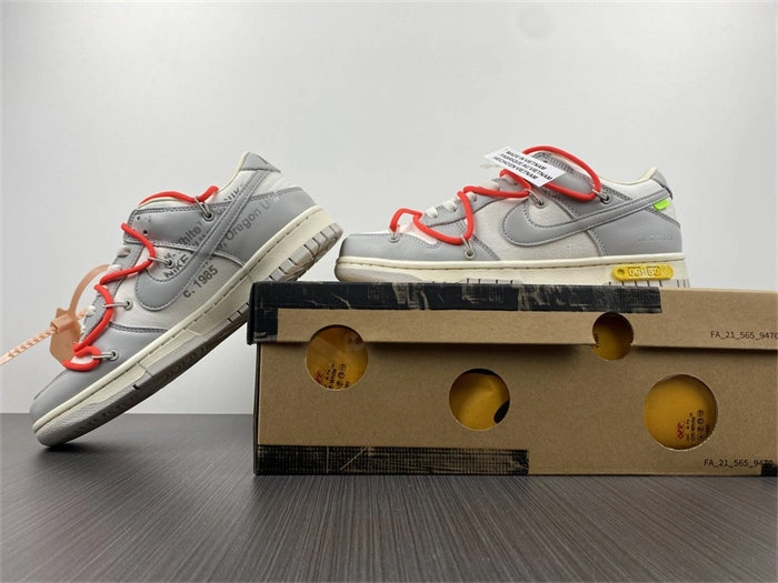BestValue Nike Dunk Low Off-White Lot 6 DJ1602- 5066