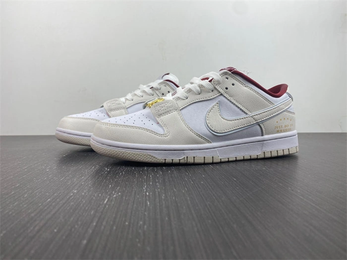Nike Dunk Low SE Just Do It White Phantom DV1160- Colorful 4623