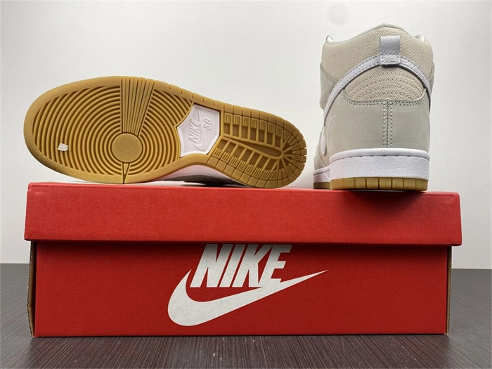 Durable Nike SB Dunk High Pro ISO Orange Label Unbleached Natural DA9626- 4830