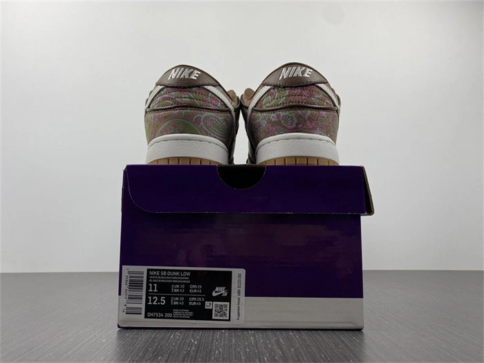 ModernLook Nike SB Dunk Low Pro Paisley Brown DH7534- 4754