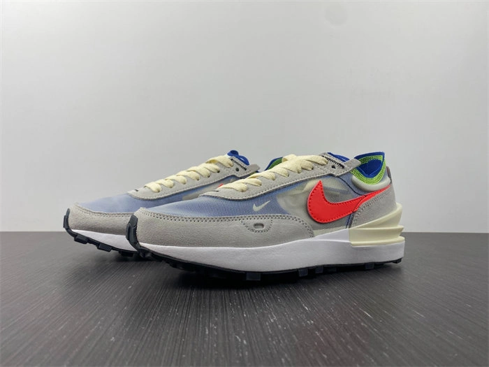 Nike Waffle One Coconut Milk Crimson Royal Lightweight 5223